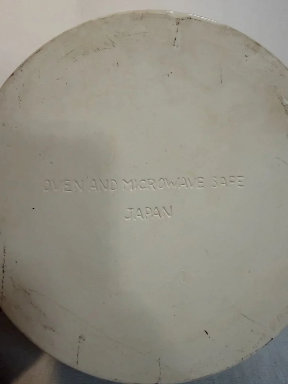 Vintage Japan Ceramic Casserole Dish 8